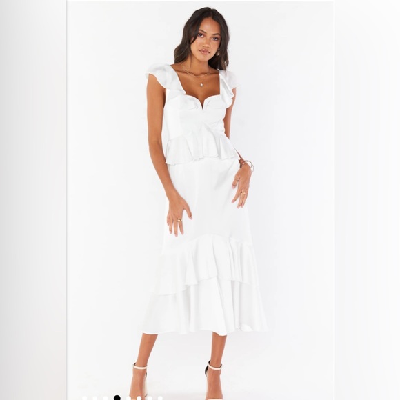 Show Me Your MuMu Dresses & Skirts - Show Me Your MuMu Reese Ruffle Dress - Size S